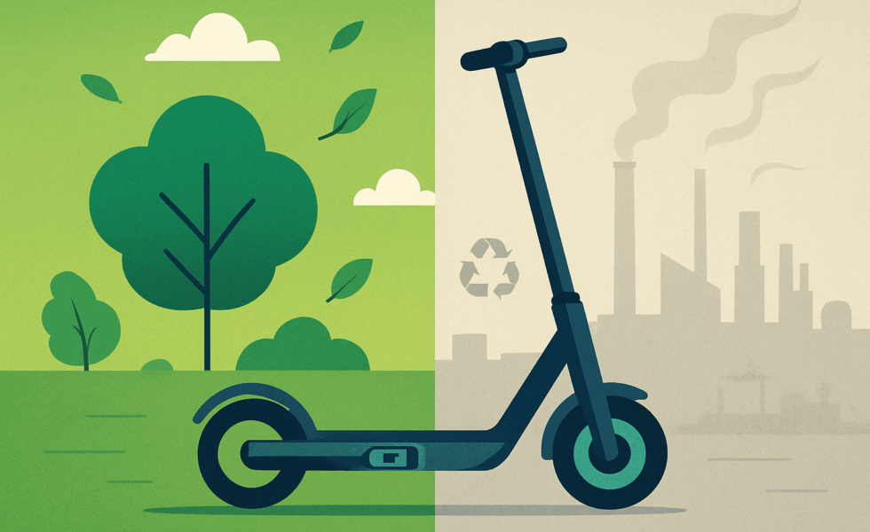 How Green Is Your Ride? The Real Environmental Impact of Electric Scooters